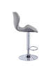 Set of 2 Bar Stools Kitchen Swivel Gas Lift Stools Dining Breakfast Pub Chair