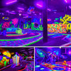 36W UV LED Blacklight Strip Light for Disco Party Fluorescent Decor
