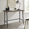 Home Office Desk PC Laptop Table Computer Writing Desk Study Simple Metal Frame