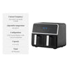 Digital Air Fryer Double Baskets 1700W Power Oven LCD Non-stick Oil Free 4.5L*2