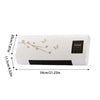 Small Air Fan Air Fan Unit Heating Fan Timer Wall Mounted Warmer Potable