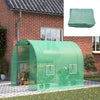 Replacement Cover Only Polytunnel Greenhouse Pollytunnel Gardening Door Windows
