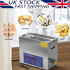Ultrasonic cleaner 6 Litre tank kit for machine Parts Jewellery Eyeglasses Tools