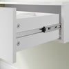 Wall Hanging Dressing Table High Gloss Vanity Makeup Desk with Storage Drawer