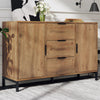Wooden Sideboard with 2 Doors and 3 Drawers Buffet Storage Cabinet Cupboard