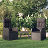 NITCA Reclining Garden Chairs with Cushions 2pcs,Garden Sofa,Modern Style F3Y1