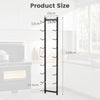 Costway Wall Mounted Wine Rack Hanging Wine Storage Display Rack for 9 Bottles