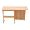 Folding Sewing Table 2 IN 1 Rolling Craft Table Home Office Desk Workstation UK