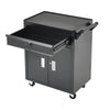 Steel Chest Tool Cabinet Wheeled Garage Tool Box Workshop Drawer Cabinet Cart