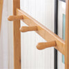 Heavy Duty Large Bamboo Clothes Rail Rack Garment Coat Stand Shoes Storage Tidy