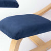 Ergonomic Wooden Chair Stool for Posture Correction Home and Office UK
