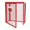 87x49x90, 2x19kg Propane Gas Cage Cylinder Bottle Storage Galvanised Steel+ Lock