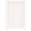 TV Cabinet White 103x36,5x52 Solid Wood Pine W9O2