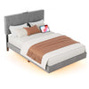 Floating LUXURY UPHOLSTERED BED FRAME 4FT6 Double Size With Padded Headboard