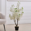 Large Artificial Sakura Tree in Pot Fake Plants Outdoor Garden Home Office Decor