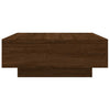 Coffee Table in Brown Oak - Modern Engineered Wood Table for Living Room, N8O8