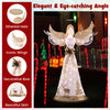 Christmas Decoration Outside 150 cm Pre-Lit angel Light-up Decoration