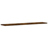 Wall Shelves 4 pcs Smoked Oak 100x20x1.5 cm Engineered Wood