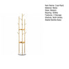 Metal Hat Coat Stand Holder Hallway 170cm Coat Rack Tree with Shelves & Hooks
