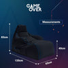 Game Over Video Gaming Bean Bag Lounger Chair High Back Adult Gamer Beanbag Seat