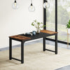 Tribesigns 160 x 60 cm Dining Table, Industrial Kitchen Table for 4-6 Person
