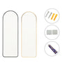 Full Length Wall Dressing Mirror Framed Mirror for Bathroom Bedroom Living Room