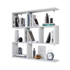 Wall Mounted White Book Shelves Unit Shelving Decorative Display Shelf Storage