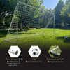 2025New Soccer Goal 12x6ft with Net/Straps Anchor for Training Backyard Practice