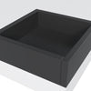 Coffee Table With LED Lights Modern Marble Effects Living Room Furniture White