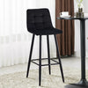 2 Pcs Breakfast Bar Stools High Counter Chair Kitchen Pub Restaurant Barstool