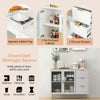 Modern Kitchen Cupboard Sideboard Buffet Cabinet Freestanding Coffee Bar Cabinet
