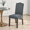 Pair of 2 Velvet Fabric Dining Chair Side Chairs High Back Upholstered Seat Soft