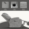 Flamaker Riser & Recliner Armchair 8Point Electric Heated Massage Sofa Arm Chair