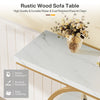 105cm Console Table, 4-Tier Modern Entryway Sofa Table Behind Couch Table