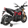 Kids Electric Motorcycle 12V Battery Powered Motorbike Training Wheels LED Light
