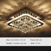 LED Crystal Ceiling Light Modern Chandelier Lamp Living Room Bedroom Lights