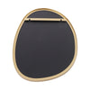 Framed Arched Mirror Wall Mounted Vanity Makeup Bedroom Glass Dressing Mirror