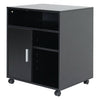 Printer Stand Shelf Desk Organizer File Rack Office Supplie Storage Side Tables