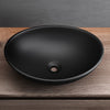 Countertop Basin Bathroom Sink Ceramic Oval Washbasin Sink Vessel