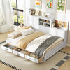 Double Guest Bed Sofa Bed with Wooden Slat Support