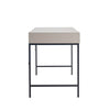 Dusk Nova Taupe & Black 2 Drawer Dressing Table Console RRP £189