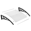Door Canopy Awning Back Front Window Roof Rain Cover Porch Patio Outdoor Shelter
