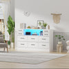 10 Drawers Chest of Drawers Bedside Cabinet Storage Bedroom Furniture Non-woven