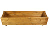 Rectangular Wooden Planters Garden Outdoor Flower Plant Pot Boxes Wood Large