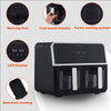 Digital Air Fryer Double Basket 4. 5L Oven LCD Non-stick Oil Free Food Frying