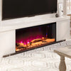 Electric Fireplace 12 Media Flame Insert LED Panoramic Living Room Heater