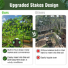 Garden Arch Trellis for Climbing Plants Outdoor 63" Large Tunnel Trellis Support