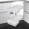 Kitchen Soft Close Cabinet Cupboard Corner Pull Out Shelf Carousel Storage Rack