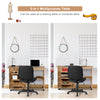 Folding Sewing Table 2 IN 1 Rolling Craft Table Home Office Desk Workstation