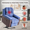 Electric Powered Lift Recliner Sofa Chair Massage Heated Armchairs for Elderly